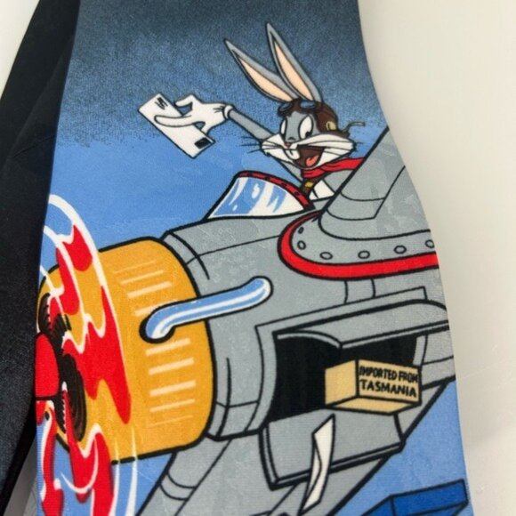 Looney Tunes Stamp Collection Bugs Bunny Drop Mail Tie 1997 - Picture 6 of 15